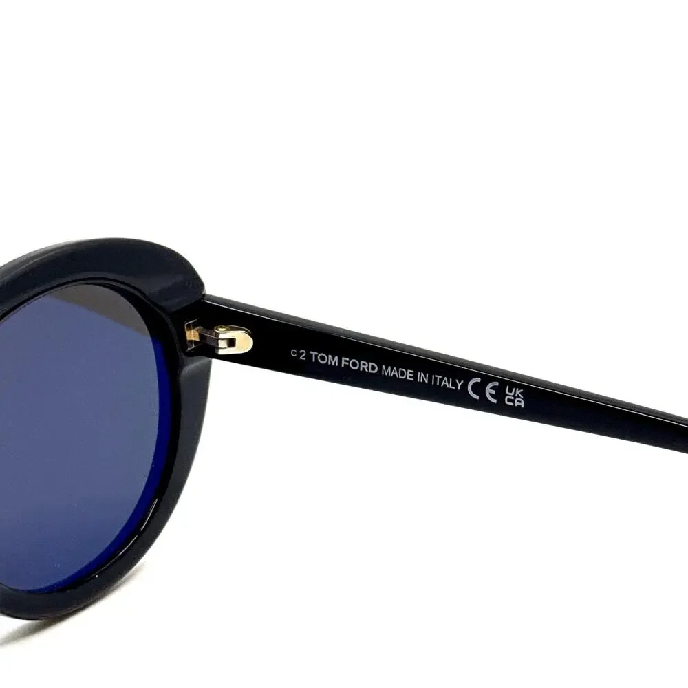 New, TOM FORD Lily-02 Sunglasses TF1009 01A Authentic